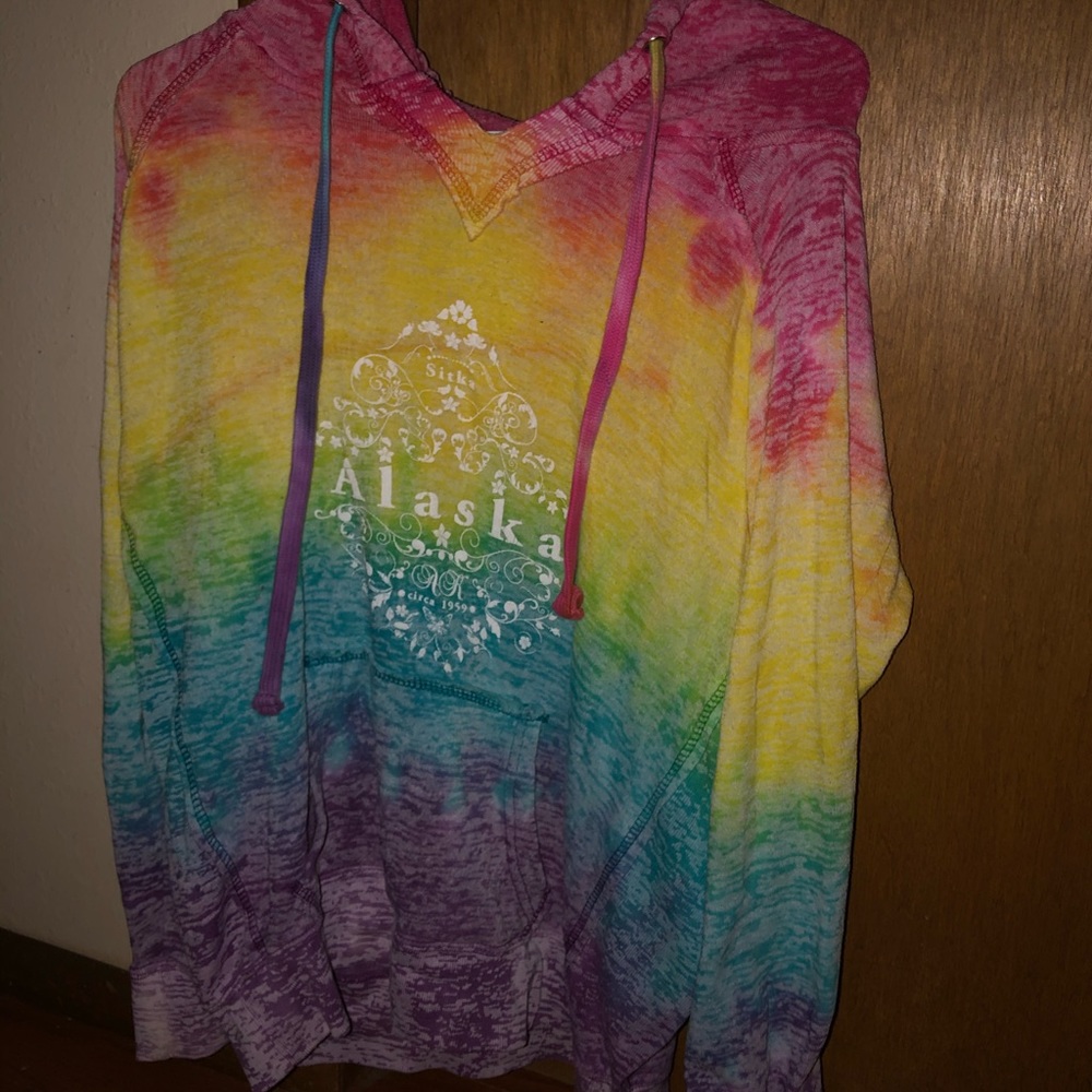 Tie Dye Alaska Hoodie